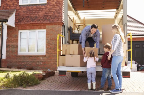 Removal team handling house move planning in Paddington