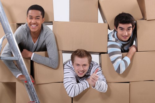 Packing and loading support for a local Paddington move
