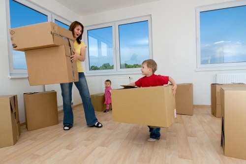 Compact home space improved by Paddington self storage