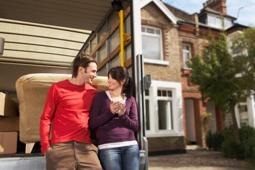 Careful handling of furniture during a Paddington small move
